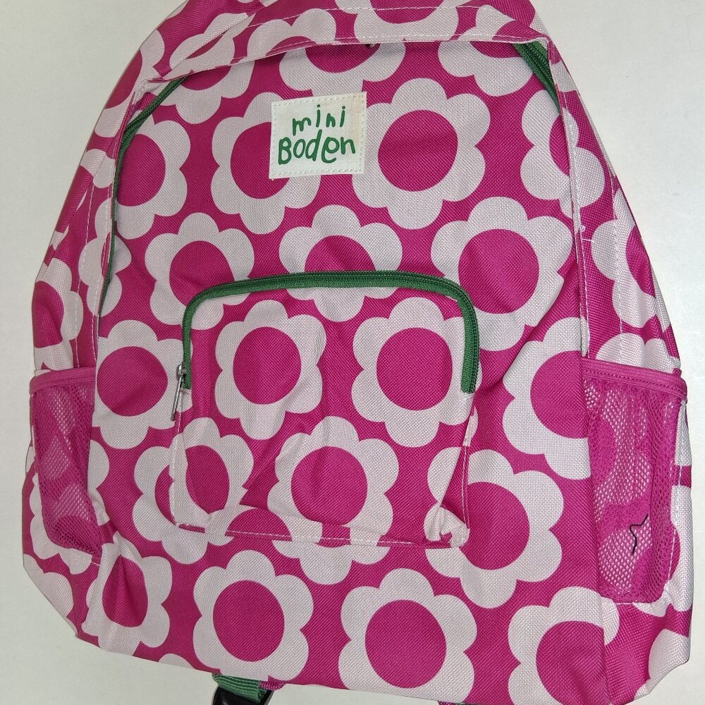 Boden Mini Pink Flowered Back Pack / Rucksack - SO CUTE - NEW